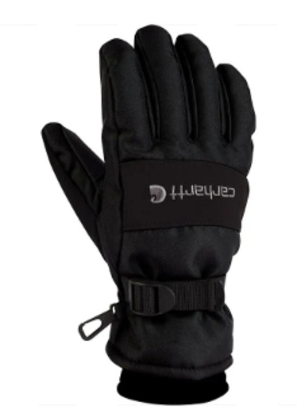 Carhartt Men's Waterproof Insulated Winter Cold Weather Gloves SZ Medium Black